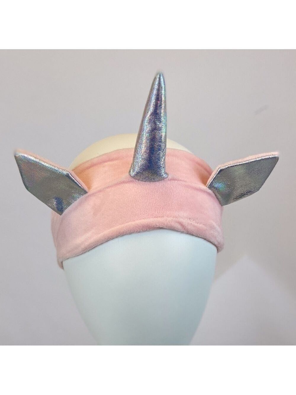Pink fleece Unicorn Spa Headband - 3 pack NEW